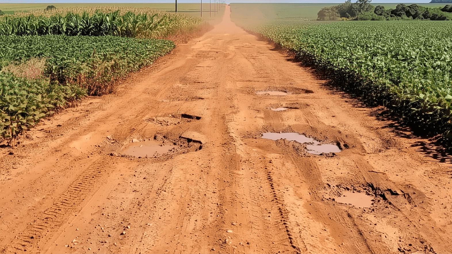 Recorde no campo, buraco na estrada: o agro de MT cresce apesar do poder público